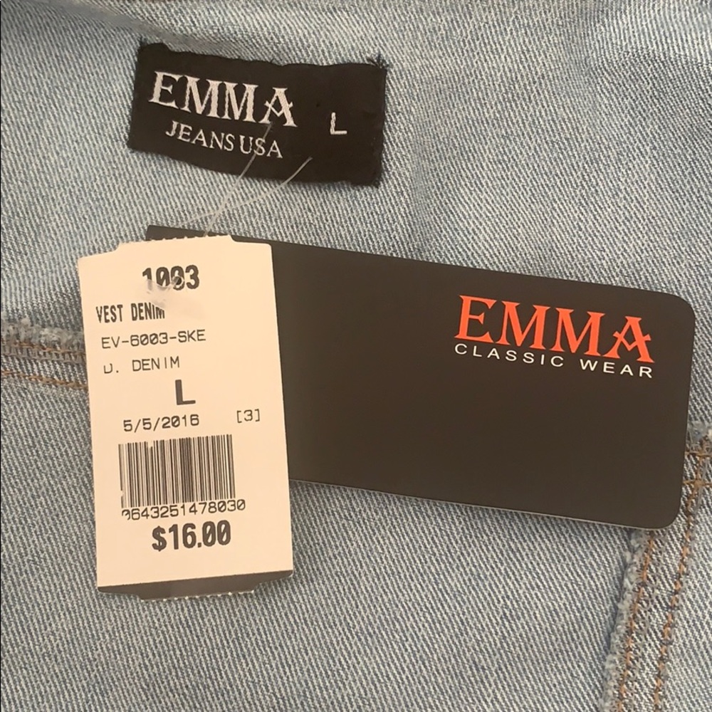 DENIM VEST - Picture 5 of 5